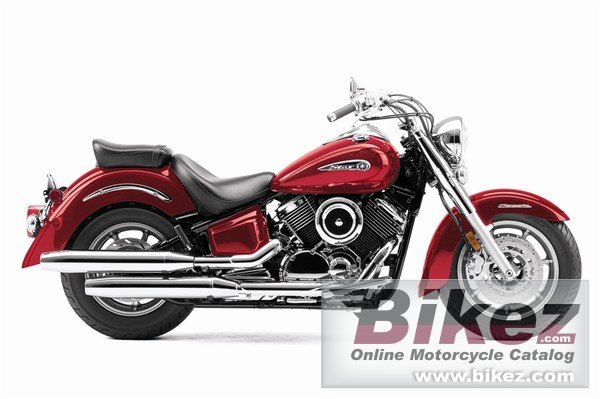 Big Yamaha v star 1100 classic picture and wallpaper from Bikez.com